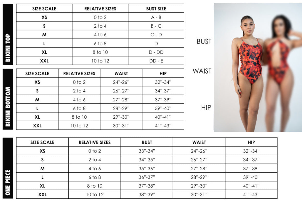 CRIMSON PARADISE ONE-PIECE (LEFT)