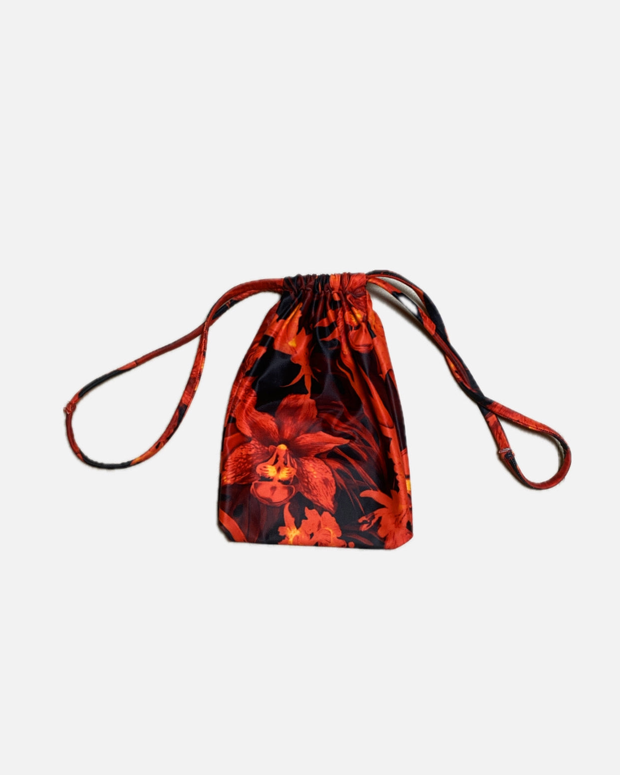 SCARLET PALM PURSE